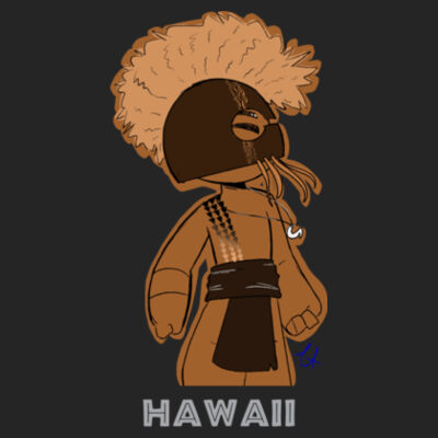 Hawaiian Warrior Tank Tops Design