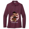 Women's Silk Touch Long Sleeve Polo Thumbnail