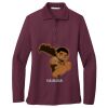 Women's Silk Touch Long Sleeve Polo Thumbnail