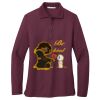 Women's Silk Touch Long Sleeve Polo Thumbnail